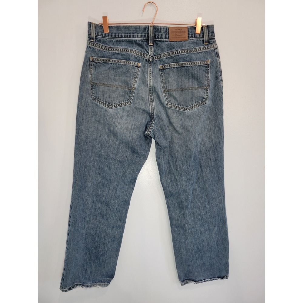 Tommy Hilfiger Men Relaxed Fit Denim Jeans Blue Wash Size 34x30 - Picture 3 of 8